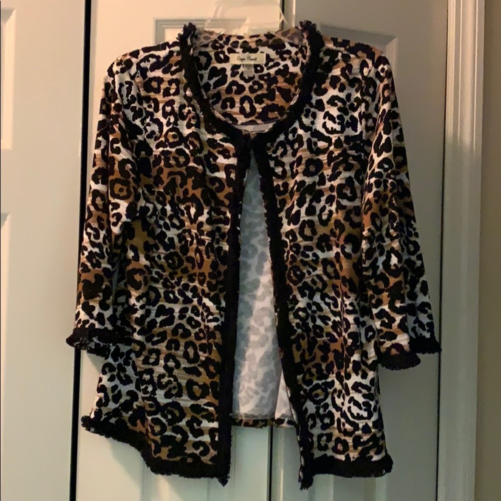 Cheetah Print Jacket